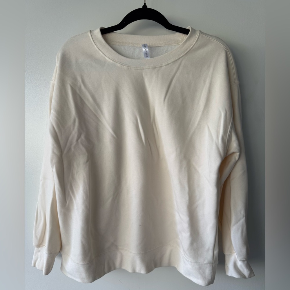 Fabletics Women's Cream Sweatshirt